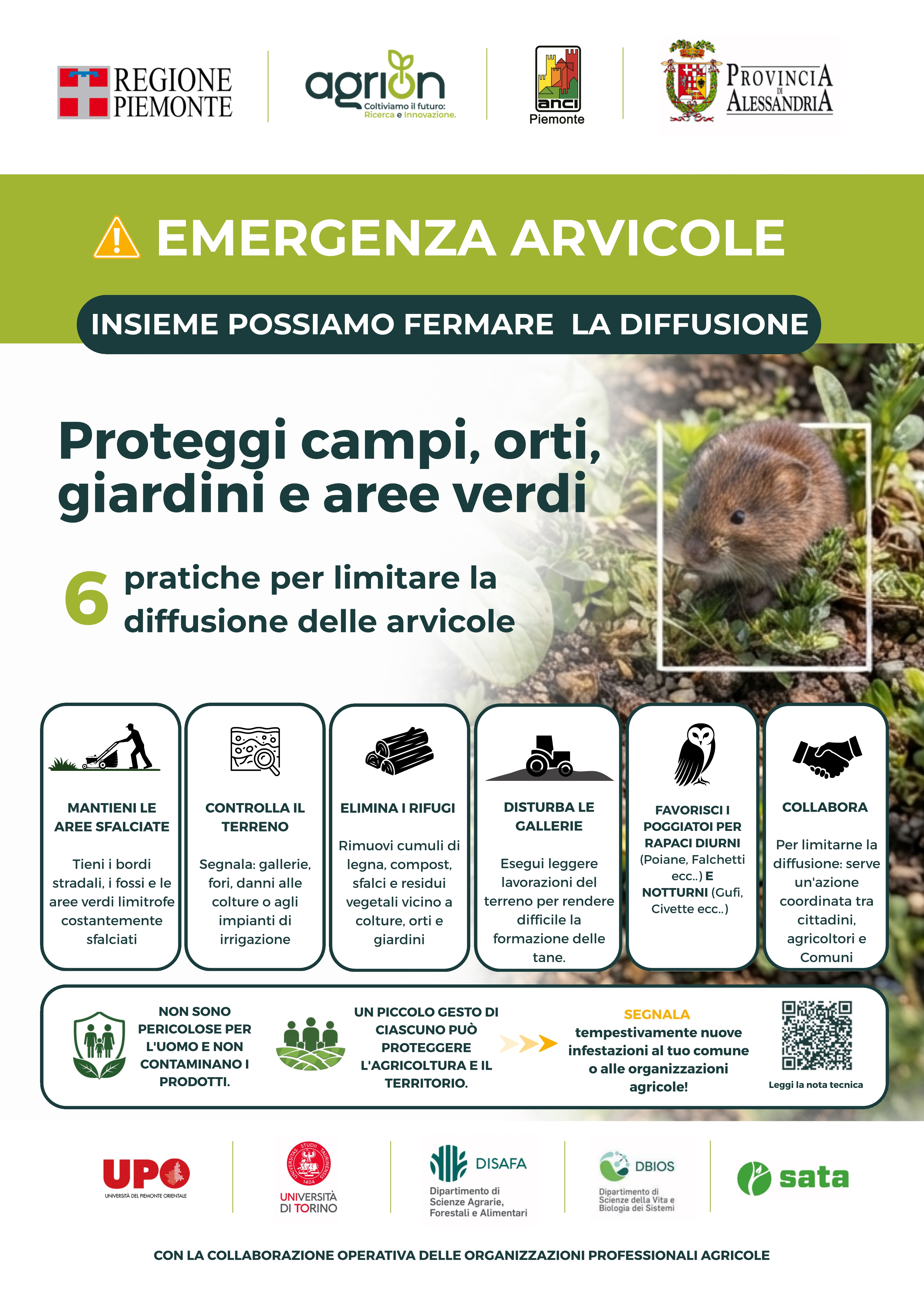 emergenza Arvicole